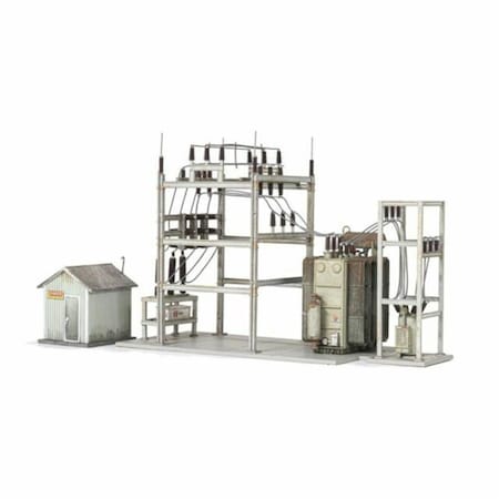 Woodland Scenics N Scale Utility System Substation Railroad WOO2253